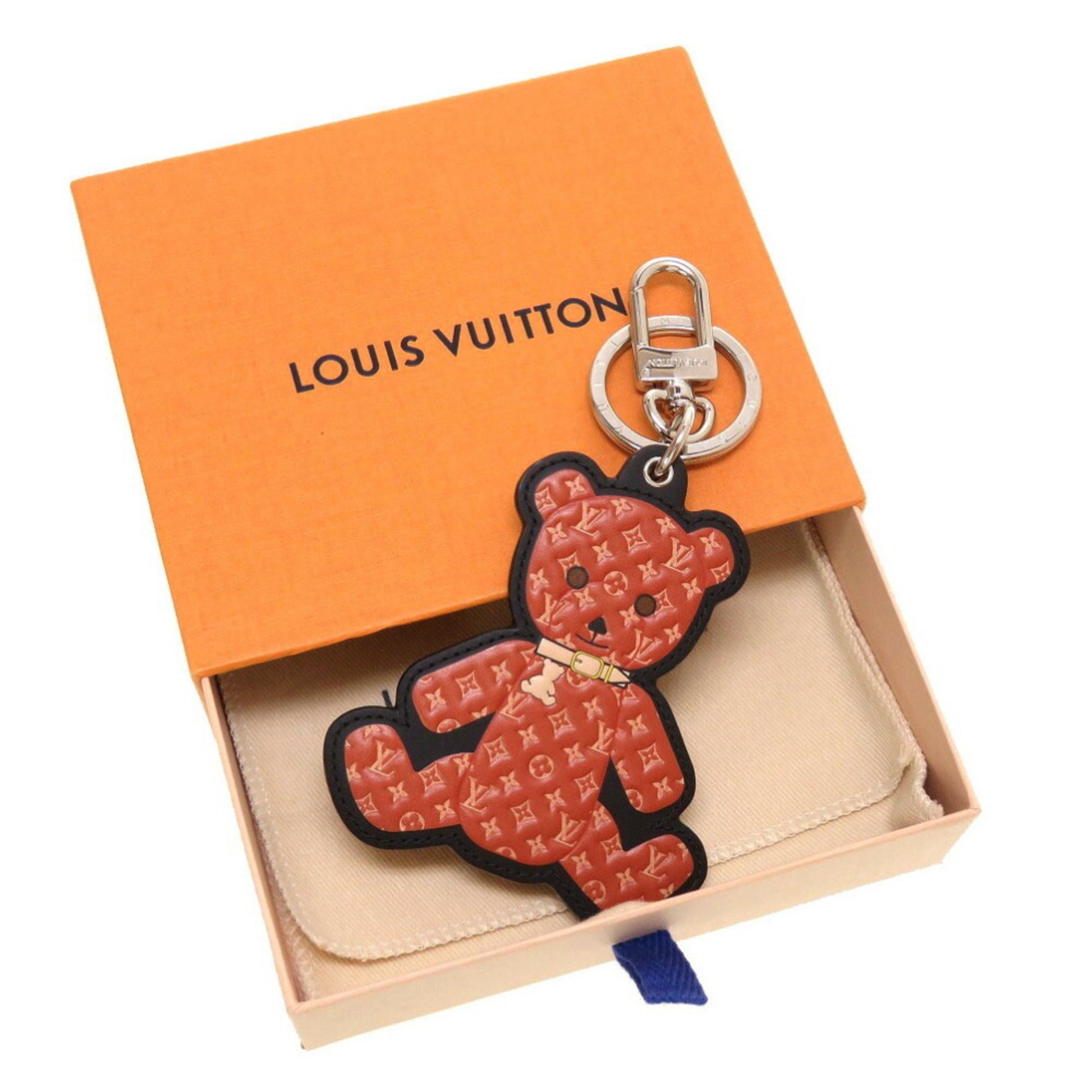 Buy LOUIS VUITTON Portocre Teddy Bear Bag Charm M00342 Key Ring