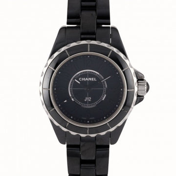 Chanel J12 Intense Black H4196 Dial Used Watch Women's