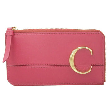 CHLOE  Leather  C Coin Case CHC19WP089A Pink