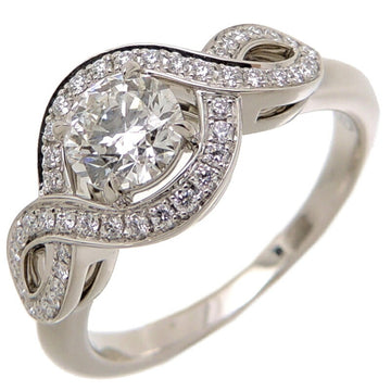 Harry Winston 0.50ct Diamond Lily Cluster Engagement Ladies Ring RGDPRD005LC Pt950 Platinum No. 11