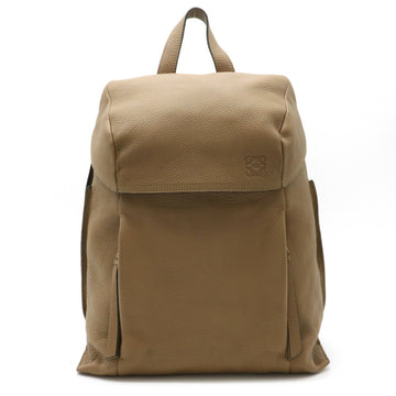 Loewe T Backpack Small Rucksack Calfskin Leather Mink Color Sand Beige 316.41.T65