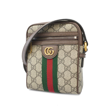 Gucci Ophidia Shoulder Bag 598127 Women's GG Supreme Shoulder Bag Beige
