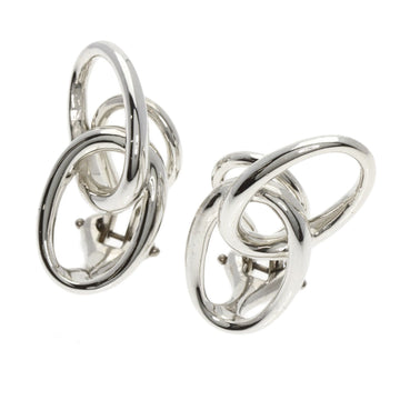 TIFFANY double loop earrings silver ladies &Co.