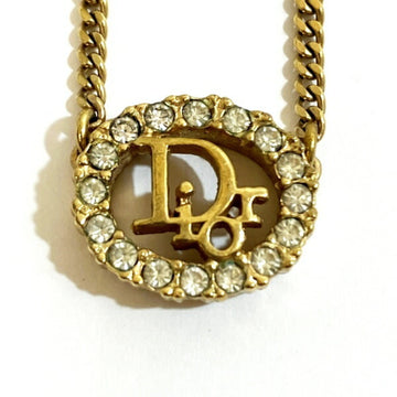 CHRISTIAN DIOR Dior Rhinestone Brand Accessories Necklace Women's