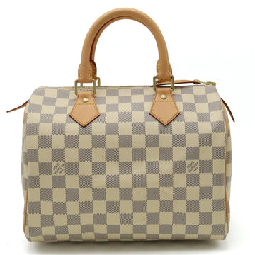 LOUIS VUITTON Damier Azur Speedy 25 Handbag Boston Bag N41371