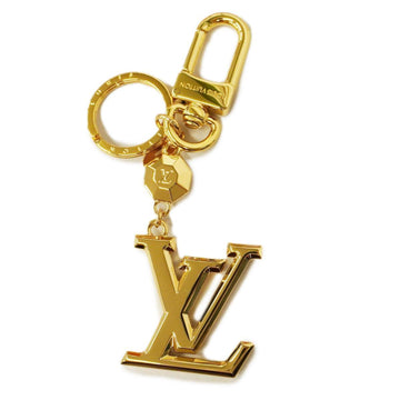 LOUIS VUITTON Keychain LV Facet M65216 Gold Men's Women's