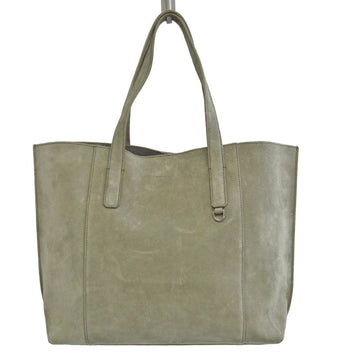 TOD'S Women's Suede Tote Bag Green