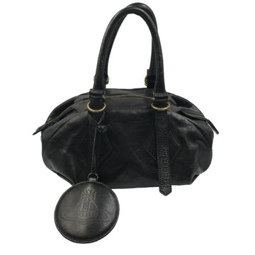 VIVIENNE WESTWOOD Vivienne handbag black leather