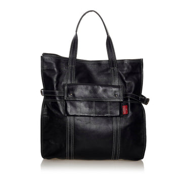 Valentino studded tote bag black leather ladies VALENTINO