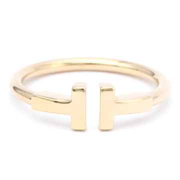 TIFFANY T Wire Ring Pink Gold [18K] Fashion No Stone Band Ring Pink Gold