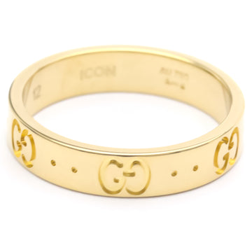 Gucci Icon Yellow Gold (18K) Band Ring