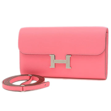 Hermes Constance To Go Ever Color Rose Azare Z Engraved Shoulder Bag