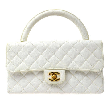 Chanel Vintage Black Quilted Caviar CC Top Handle Mini Kelly Bag Gold  Hardware, 1997-1999 Available For Immediate Sale At Sotheby's