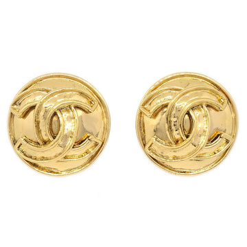 CHANEL 1994 Round Earrings Small 39732
