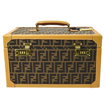FENDI 1970s-1980s Zucca Vanity Trunk Case 40699