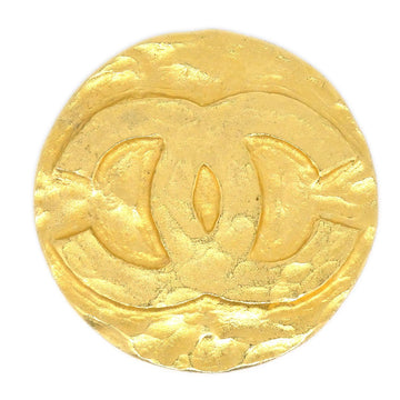 CHANEL 1994 Medallion Brooch Gold 60170