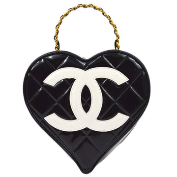 CHANEL * 1995 Heart Vanity Handbag 91729