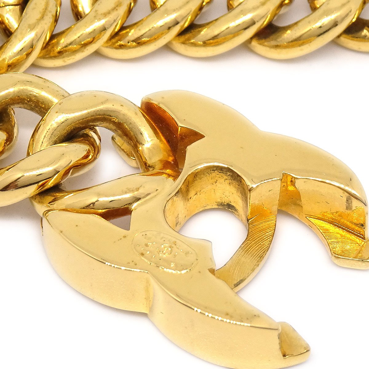 CHANEL] Chanel Coco Mark Flower Necklace Turn lock vintage gold plati –  KYOTO NISHIKINO