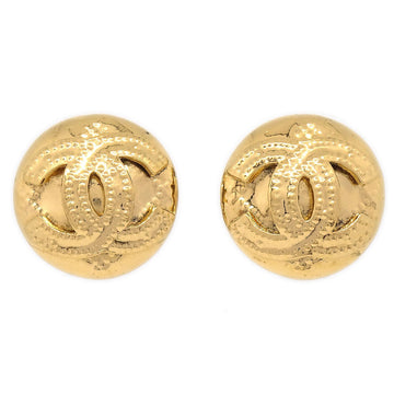 CHANEL 1994 Round Earrings Small 03503