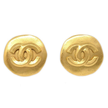 CHANEL 1996 CC Earrings Medium 03516