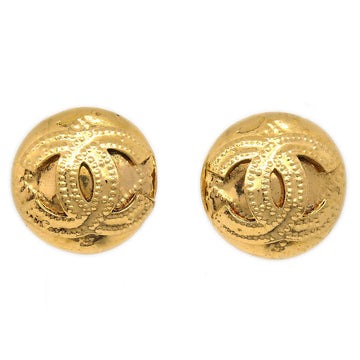CHANEL 1994 Round Earrings Small 02581