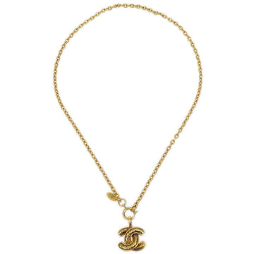 CHANEL★ Quilted CC Chain Necklace 3858 03719