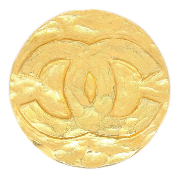 CHANEL★ Medallion Brooch Gold 94P 02329