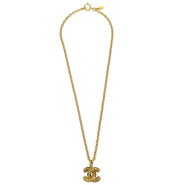 CHANEL Quilted CC Chain Necklace 3858 00431