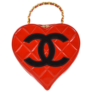 CHANEL * 1995 Heart Vanity Handbag 63825