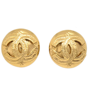 CHANEL 1994 Round Earrings Small 86047