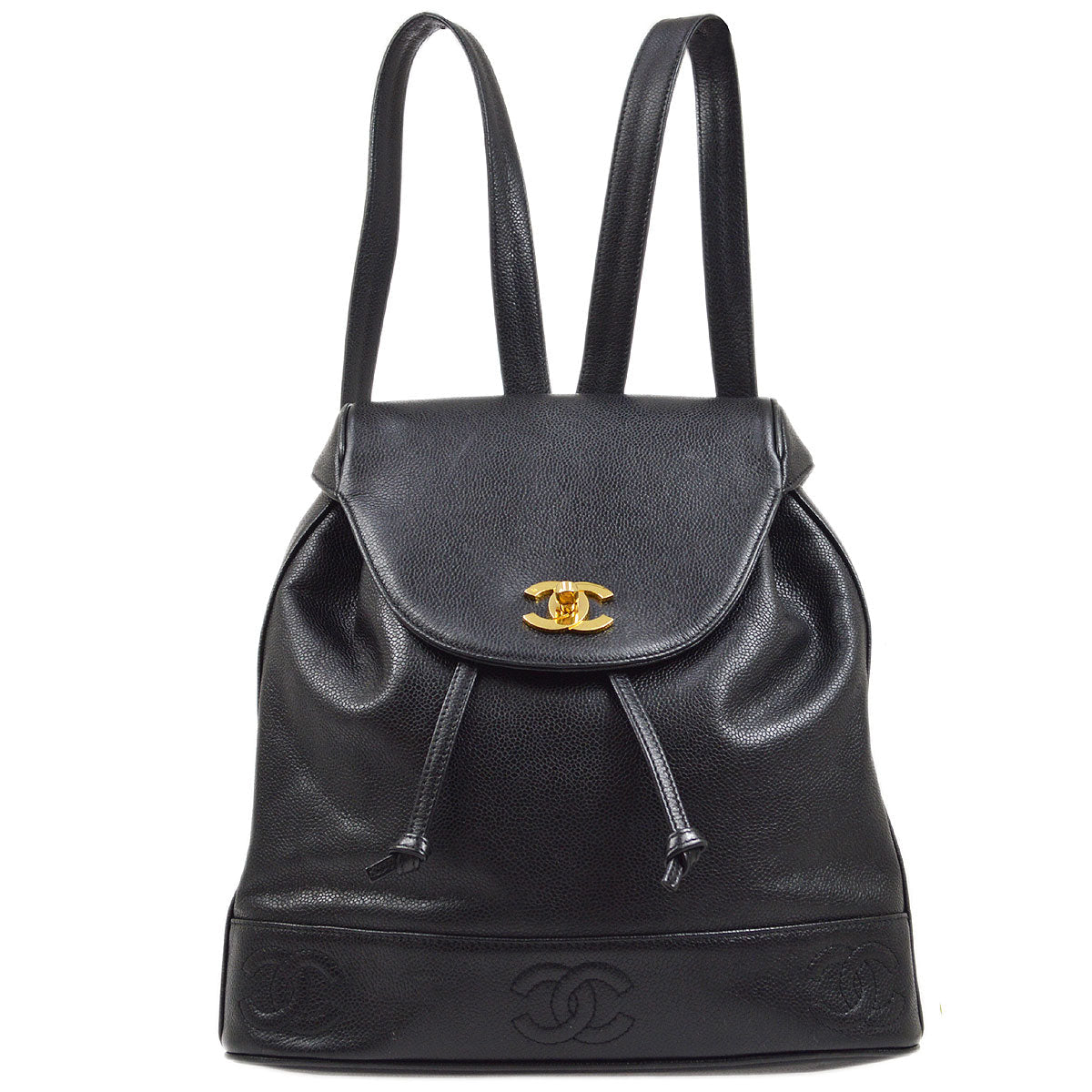 Chanel Caviar Triple CC Backpack (SHG-IuOiMd) – LuxeDH