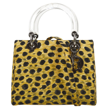 CHRISTIAN DIOR 1998 Cheetah Lady Dior Bag Medium 14995