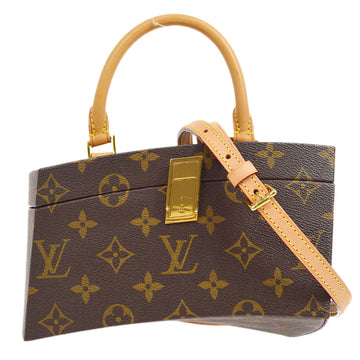 LOUIS VUITTON * 2014 x FRANK GEHRY TWISTED BOX MONOGRAM M40275 54895