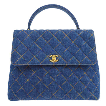 CHANEL 1996-1997 quilted Kelly 30 denim 55609