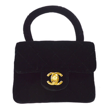 CHANEL * 1991-1994 Micro Classic Flap Handbag 46357