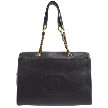 CHANEL 1997-1999 Timeless Zipper Top Tote 35 56574