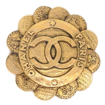 CHANEL 1993 Medallion Brooch Pin 1252 27312