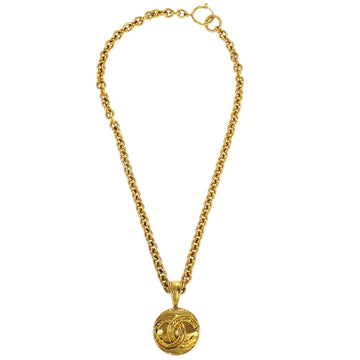 CHANEL 1994 Gold Chain Necklace 94P 27318