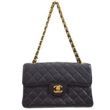 Chanel, a beige 'Caviar Jumbo Classic Flap Bag', vintage. - Bukowskis
