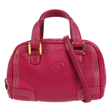 LOEWE Amazona 13 Handbag Micro Pink 27286