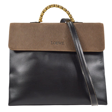 LOEWE VELAZQUEZ Handbag Black 48764