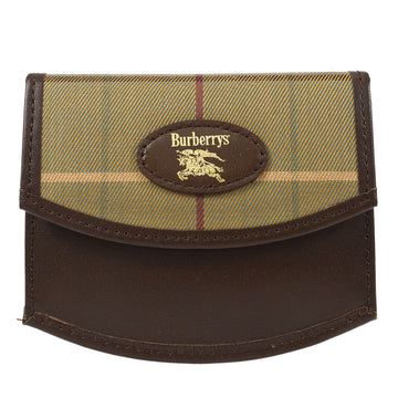 BURBERRY'S House Check Coin Wallet Brown 18532