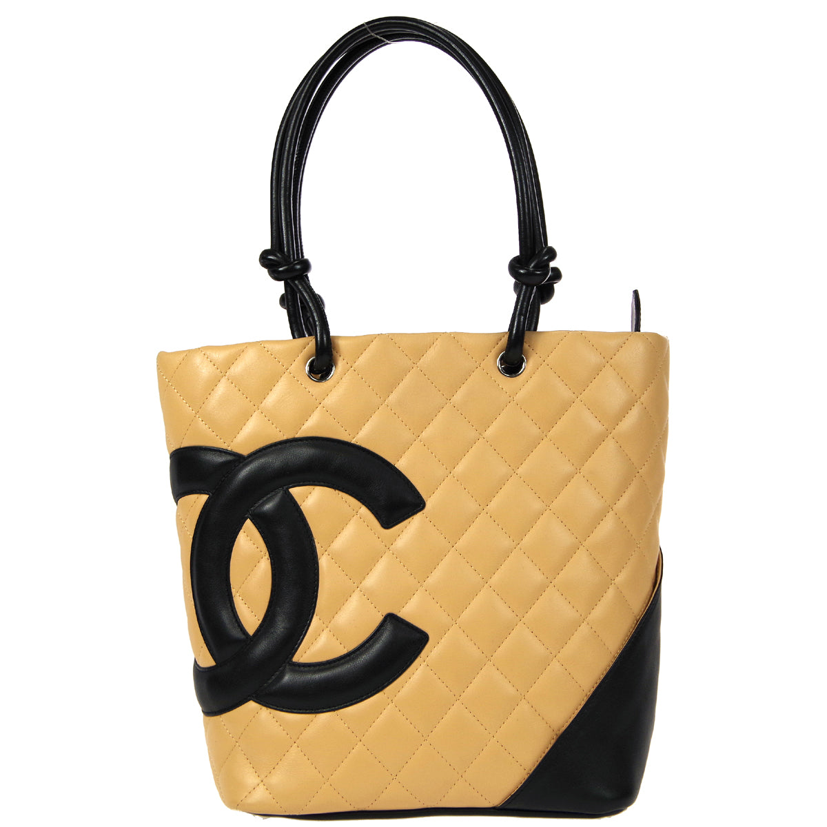 chanel small tote bag leather