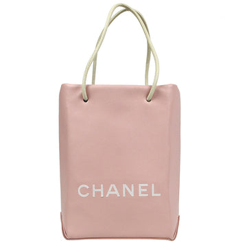 CHANEL 2008-2009 Essential Tote Pink Calfskin 96859