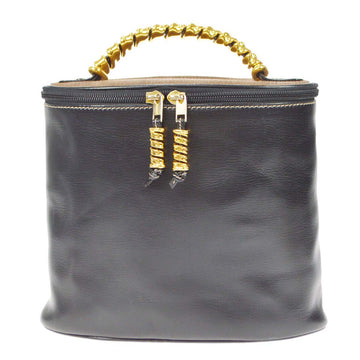 LOEWE VELAZQUEZ Cosmetic Vanity Handbag Black 76925