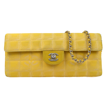 CHANEL 2001-2003 East West New Travel Line Yellow 87985