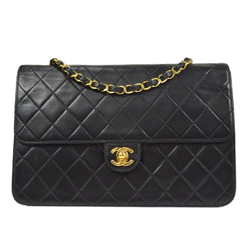 Chanel vintage leather quilted CC bag - 2000s second hand Lysis
