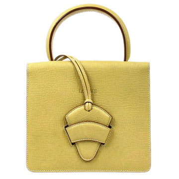 LOEWE Barcelona 2way Shoulder Handbag Yellow 67480