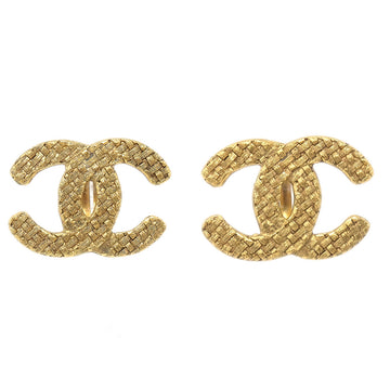 CHANEL 1994 Earrings Clip-On Gold 29/2878 97504