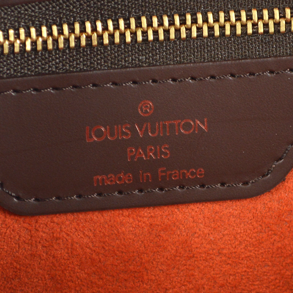 Louis Vuitton Cite GM Handbag Purse Damier Brown Ebene N48091 FL0095 97623